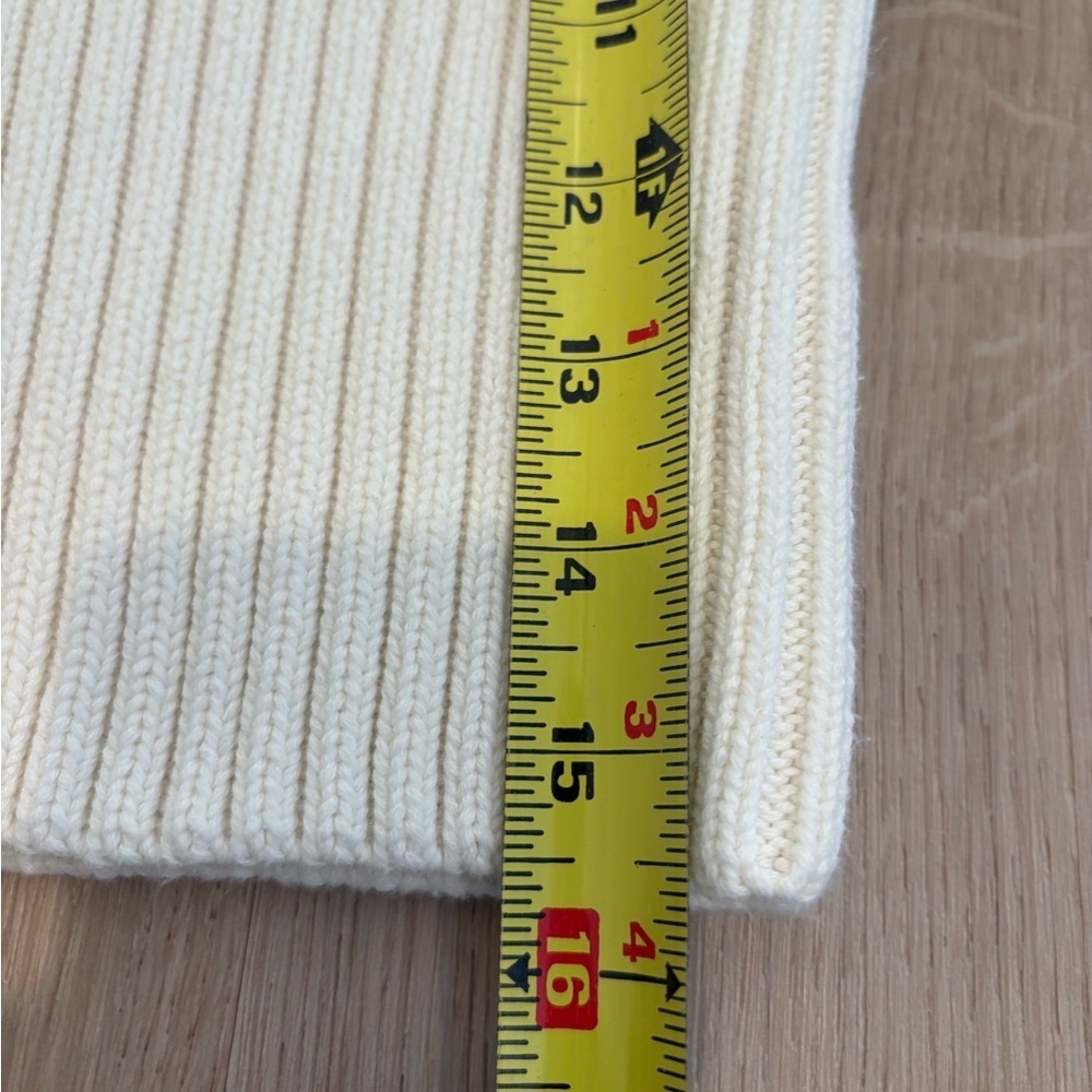 English Factory Ribbed Cream Sweater - Picture 6 of 6